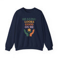 Healing Looks Good Unisex Heavy Blend™ Crewneck Sweatshirt